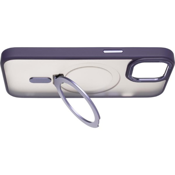 Фото - Чохол для смартфону Gelius Bumper Case MagSafe Stand for iPhone 15 Violet (94471)