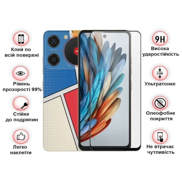 Фото - Захисне скло для смартфону BeCover for Nubia Music Black (711974)