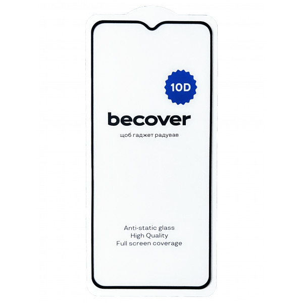 Фото - Захисне скло для смартфону BeCover for ZTE Blade A54 10D Black (712337)