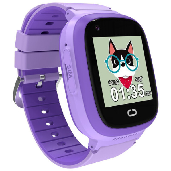 Фото - Дитячий годинник Canyon Sunny KW-48 Video 4G GPS Games Music Violet (CNE-KW48VL)