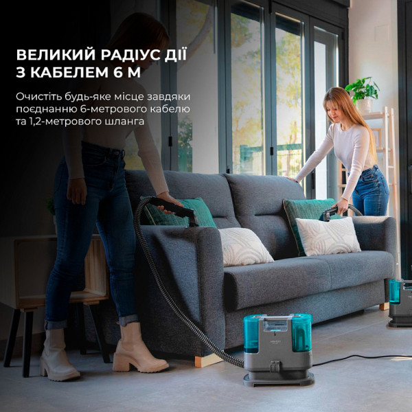 Фото - Пылесос моющий с аквафильтром Cecotec Conga PopStar 3000 CarpetClean upholstery vacuum cleaner (CCTC-05082)