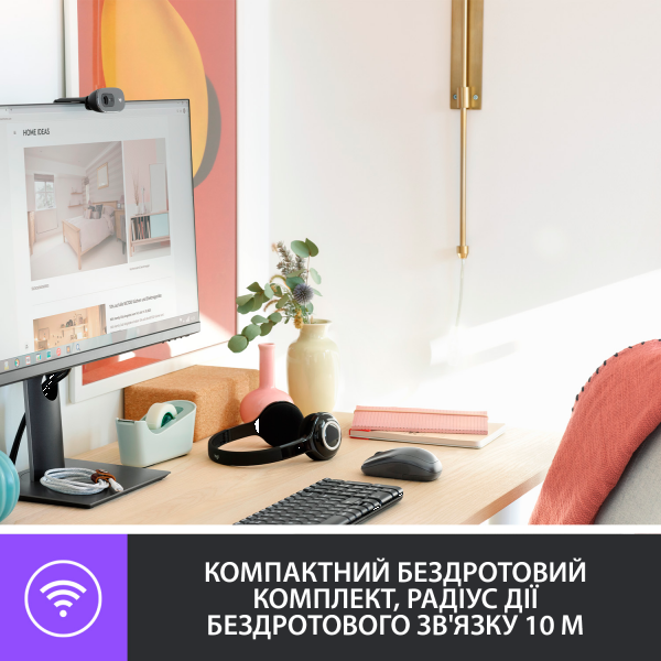 Фото - Клавиатура и мышь Logitech Wireless Combo MK220 (920-003169)