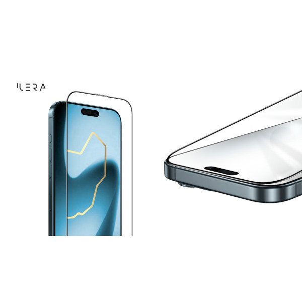 Фото - Захисне скло для смартфону ILera DeLuxe Original Glass 2.0 for iPhone 17 Pro Max (iLFCDL17PrMx)