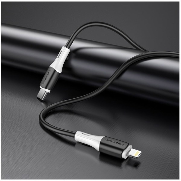 Фото - Кабель BOROFONE BX79 Type-C to iP 3A, 20W, 1m White (6974443384734)