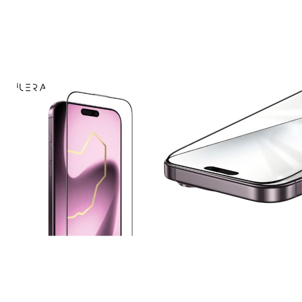 Фото - Захисне скло для смартфону ILera DeLuxe Original Glass 2.0 for iPhone 17 Pro (iLFCDL17Pr)