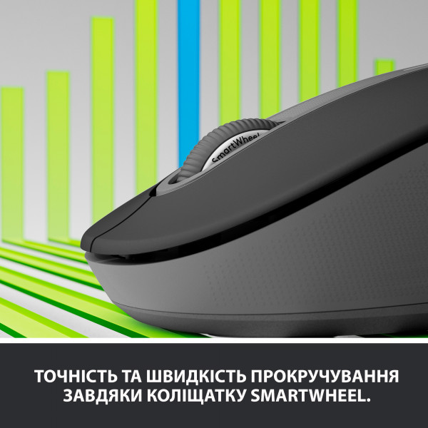 Фото - Миша бездротова Logitech Signature M650 L Left Wireless Mouse Graphite (910-006239)
