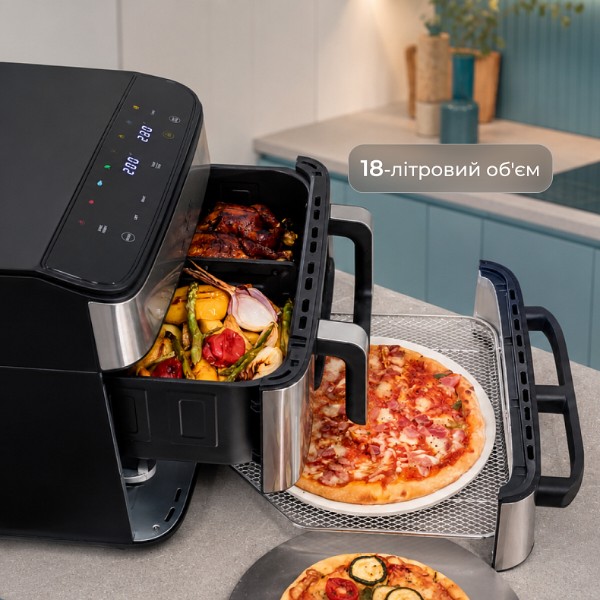 Фото - Мультипечь Cecotec Cecofry FoodCourt 18000 4Pizza+ (A90_EU01_120299)