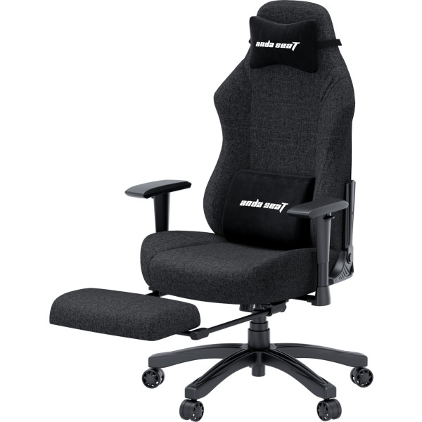 Фото - Крісло для геймерів Anda Seat Luna Pro Size L Dark Gray Fabric (AD18T-44-GB-F)