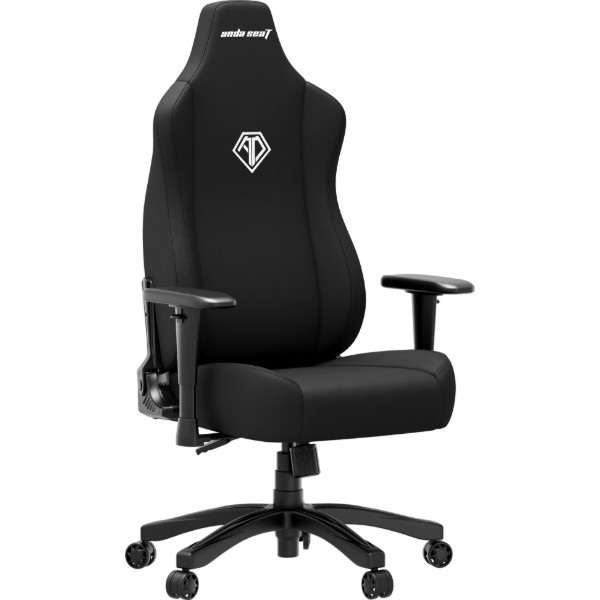 Фото - Крісло для геймерів Anda Seat Novis Size L Black Fabric (AD23-L-01-B-F)