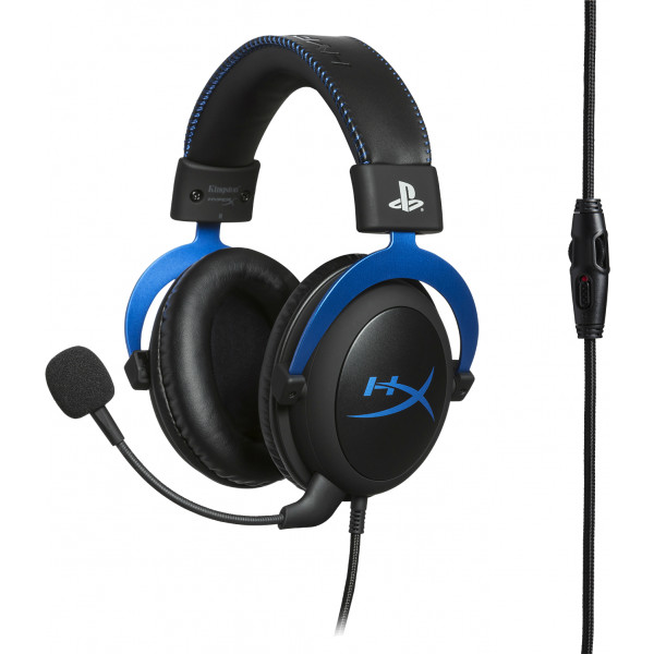 Фото - Гарнитура проводная игровая HyperX Cloud Blue for PS4 (HX-HSCLS-BL/EM)