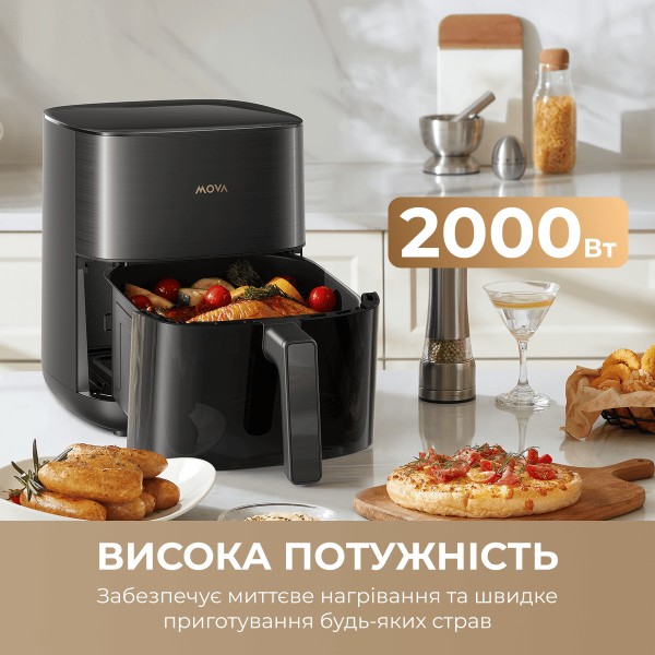Фото - Мультипіч Mova AeroChef FD10s Pro Black (VFF12A-BL-S)