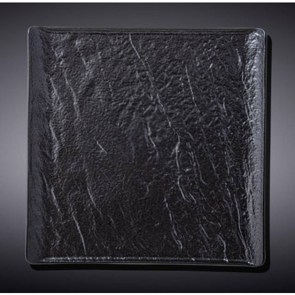 Фото - Тарілка десертна Wilmax Slatestone Black 17х17 см (WL-661105 / A)