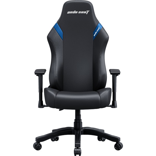 Фото - Крісло для геймерів Anda Seat Luna Size L Black/Blue PVC (AD18-44-BS-PV)