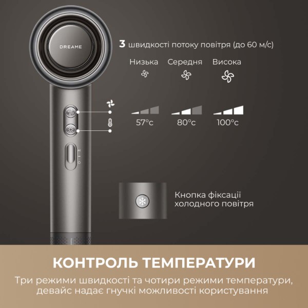 Фото - Фен Dreame Gusto G40 Pink Gold