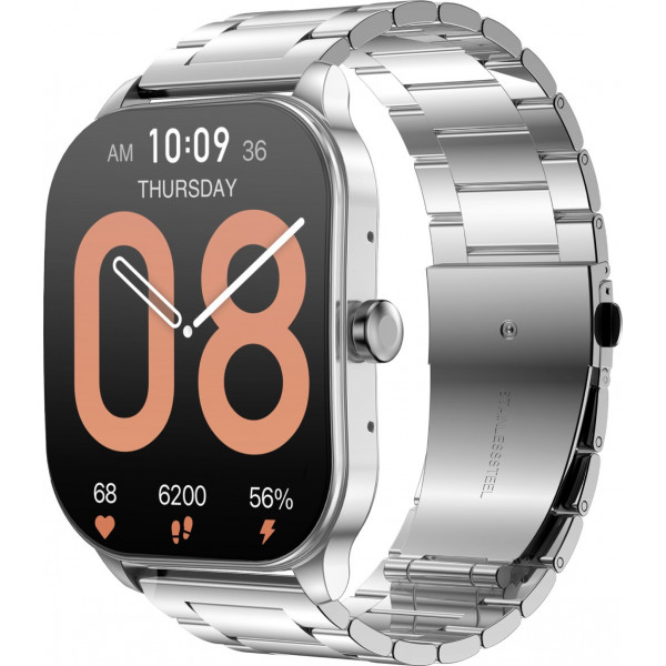 Фото - Смарт-часы Amazfit Pop 3S Metal Silver