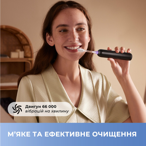 Фото - Зубна щітка електрична Mova Fresh Black (ATB13A-BK)