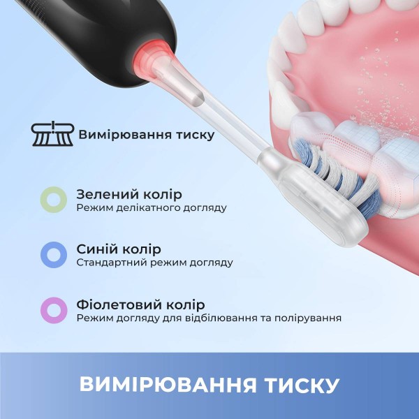 Фото - Зубная щетка электрическая Mova Fresh Pro Black (ATB15A-BK)