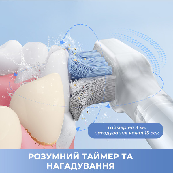 Фото - Зубна щітка електрична Mova Fresh Pro Sliver (ATB15A-SIL)