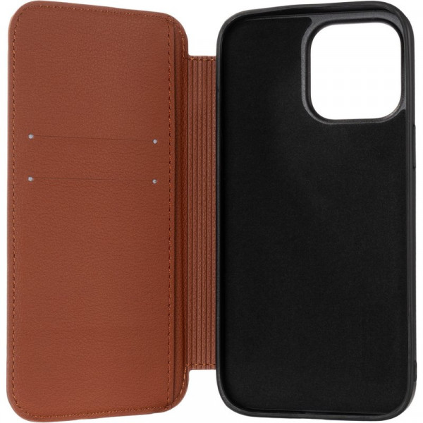 Фото - Чохол для смартфону Gelius Premier Book Case Magsafe for iPhone 15 Individual Brown (98639)