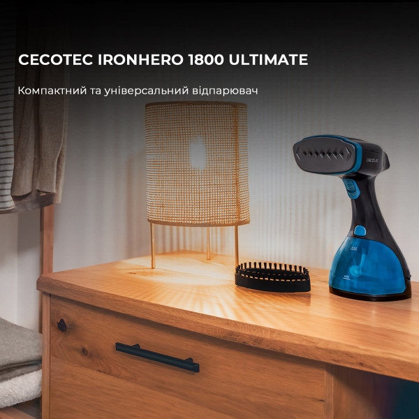 Фото - Вертикальний відпарювач ручний Cecotec IronHero 1800 Ultimate (CCTC-08509)