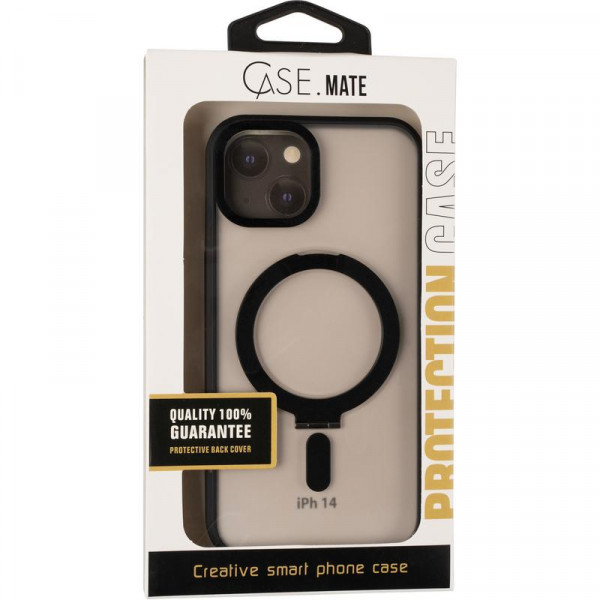 Фото - Чохол для смартфону Gelius Bumper Case MagSafe Stand for iPhone 14 Black (92863)