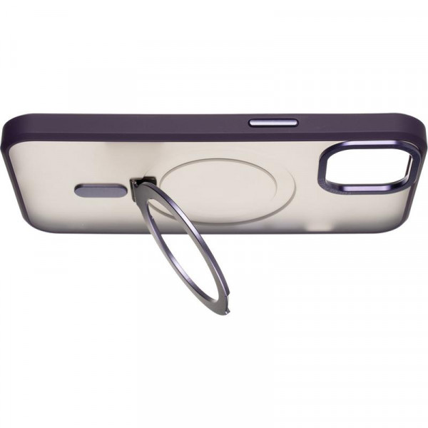 Фото - Чехол для смартфона Gelius Bumper Case MagSafe Stand for iPhone 14 Violet (92865)