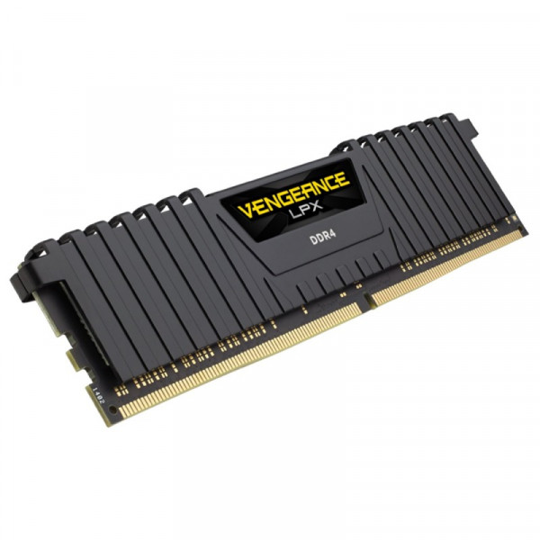 Фото - Память DDR Corsair Vengeance LPXDDR4 Black (CMK16GX4M2B3200C16)