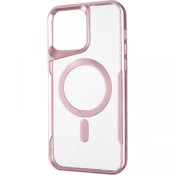 Фото - Чохол для смартфону Gelius Casual Frame Case MagSafe for iPhone 15 Pro Max Rose Gold (98572)