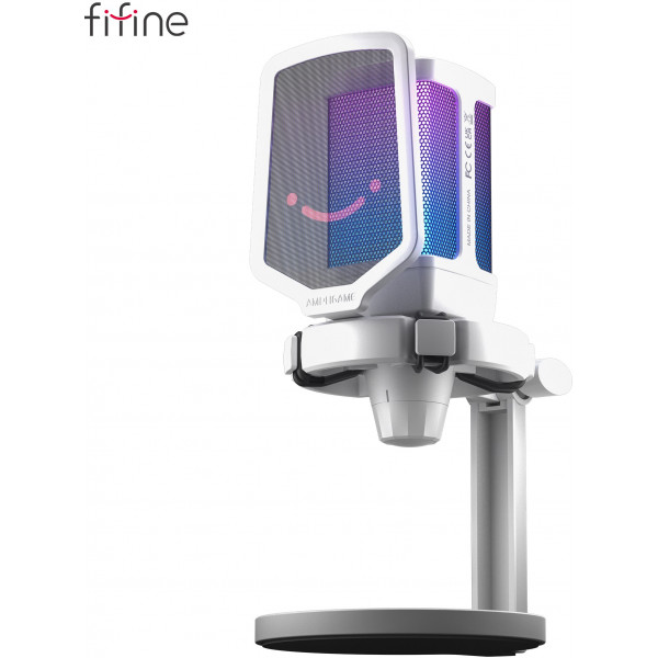 Фото - Микрофон для компьютера проводной Fifine Q6W USB White