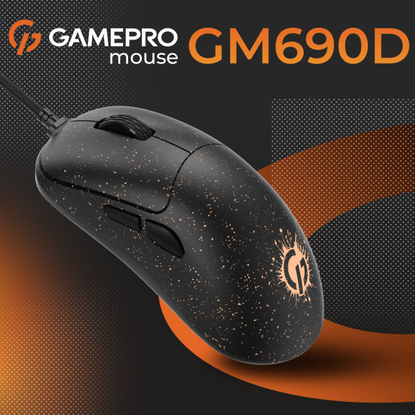 Фото - Миша дротова ігрова GamePro GM690D