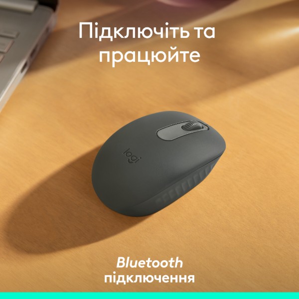 Фото - Миша бездротова Logitech M196 Bluetooth Mouse Graphite (910-007459)
