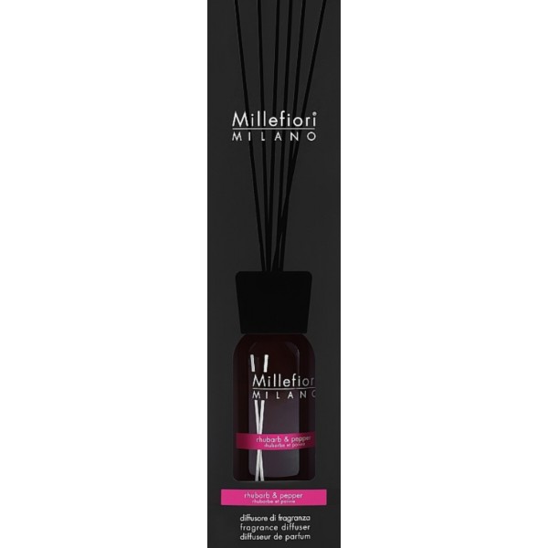 Фото - Аромадифузор Millefiori Milano Rhubarb & Pepper (Ревінь і Перець) 100мл (7MDRP)