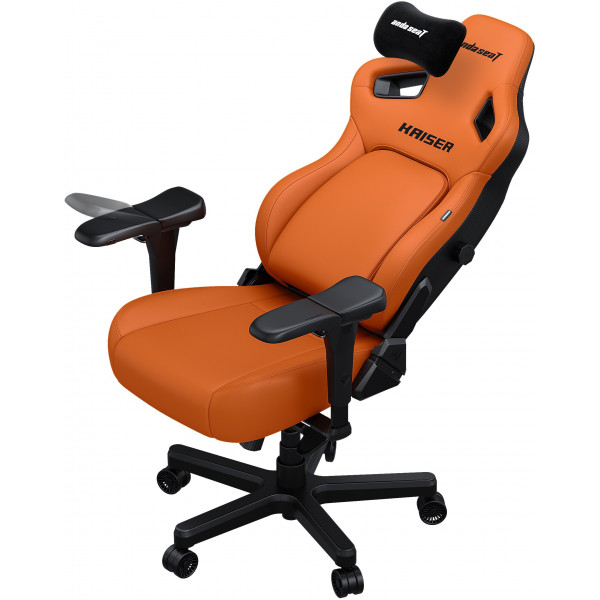 Фото - Крісло для геймерів Anda Seat Kaiser 4 Size L Orange Premium PVC (AD12YDDC-L-20-O-PV/C)
