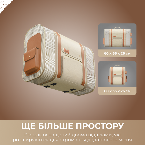 Фото - Рюкзак-переноска Mova Pet Backpack PB10 Pro (PPK10A)
