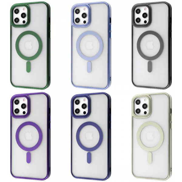 Фото - Чохол для смартфону Proove Blur Case with Magnetic Ring iPhone 12 Pro Max Midnight Blue (PCBCIP120P08)