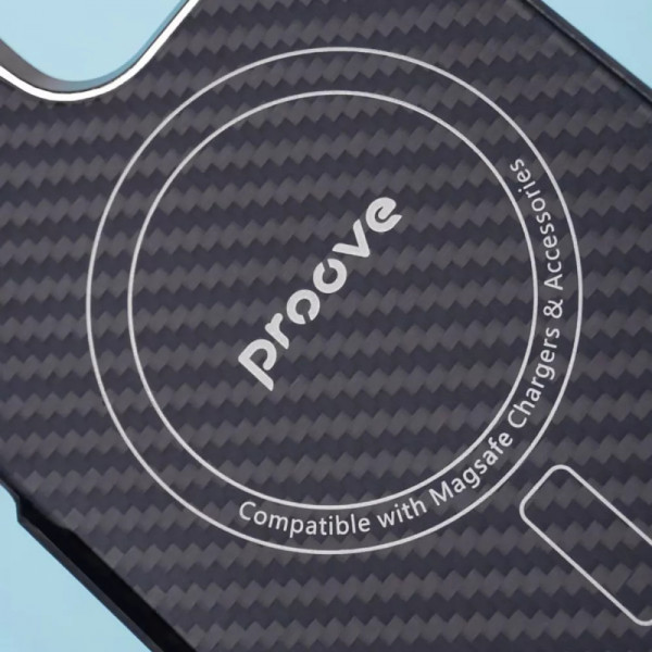 Фото - Чехол для смартфона Proove Carbon Slim with Magnetic Ring iPhone 15 Pro Max Black (PCCSIP15PM02)