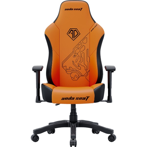 Фото - Крісло для геймерів Anda Seat Phantom 3 Tiger edition Orange PVC Size L (AD18Y-14-OB-PV/C)