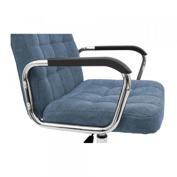 Фото - Крісло офісне Richman Брукс Хром Піастра Джинс