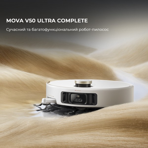 Фото - Робот-пылесос моющий Mova V50 ULTRA COMPLETE (RLV72LE-1)