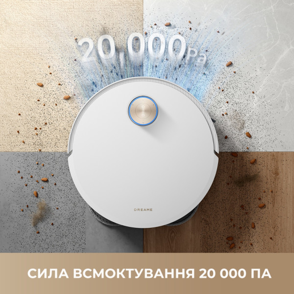 Фото - Робот-пилосос миючий Dreame X50 Ultra Complete White (RLX85CE-4-WH)