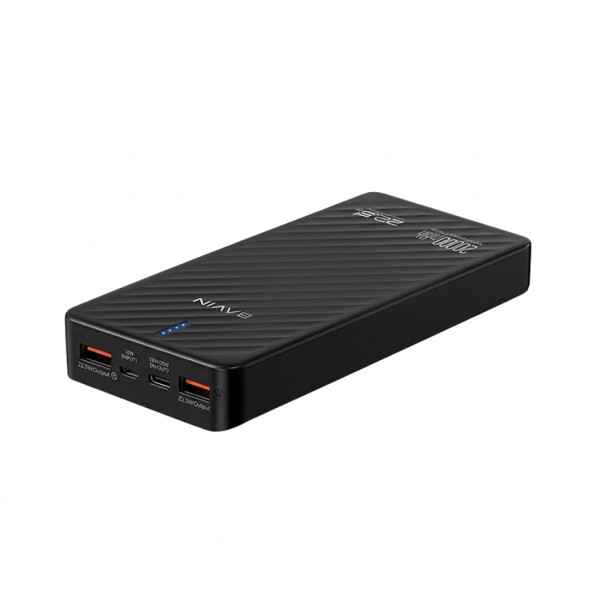 Фото - Батарея мобильная Bavin PC1191 20000 mAh FAST CHARGING 22.5W Black (Y-PC1191-BK)