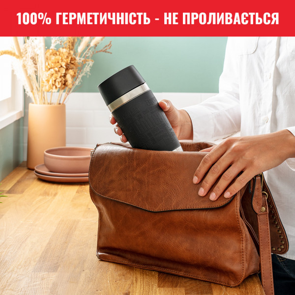 Фото - Термокружка Tefal K3081114 Travel Mug 0,36 л, черная