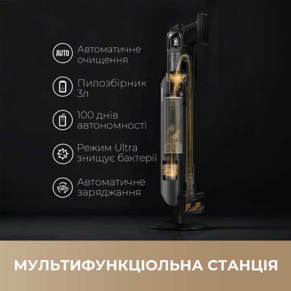 Фото - Пилосос ручний для дому Dreame Z40 Station (VZV33A)