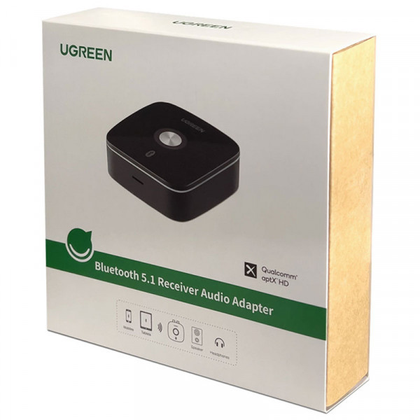Фото - Адаптер мережі Bluetooth USB UGREEN CM106 Audio Receiver 5.1 (40759)