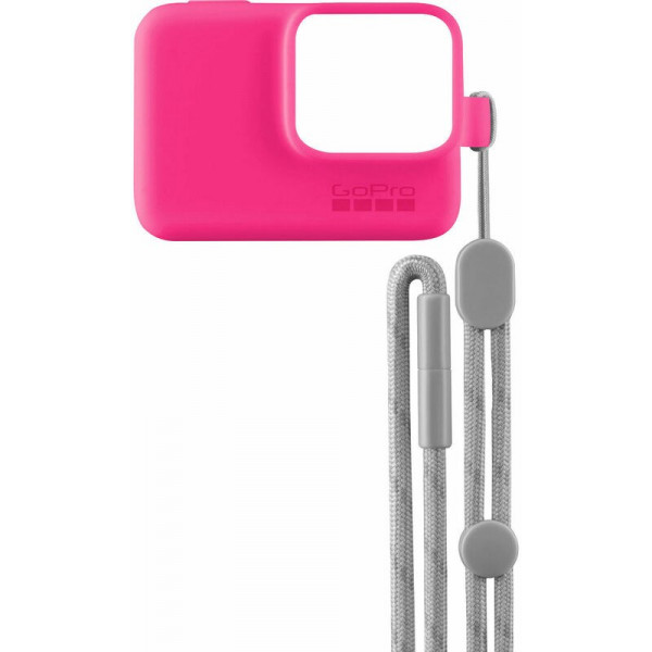Фото - Чохол для екшн-камери GoPro Sleeve&Lanyard Electric Pink (ACSST-011)
