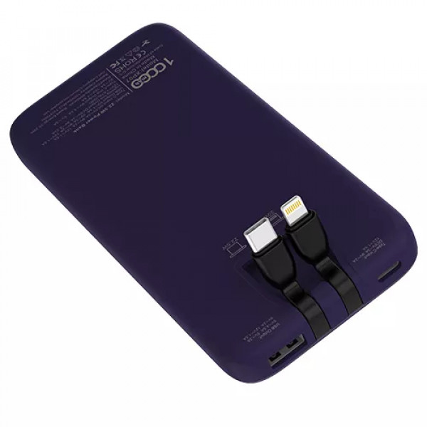 Фото - Батарея мобільна Infinix XP07 Li-Pol 10000mAh 22.5W Purple
