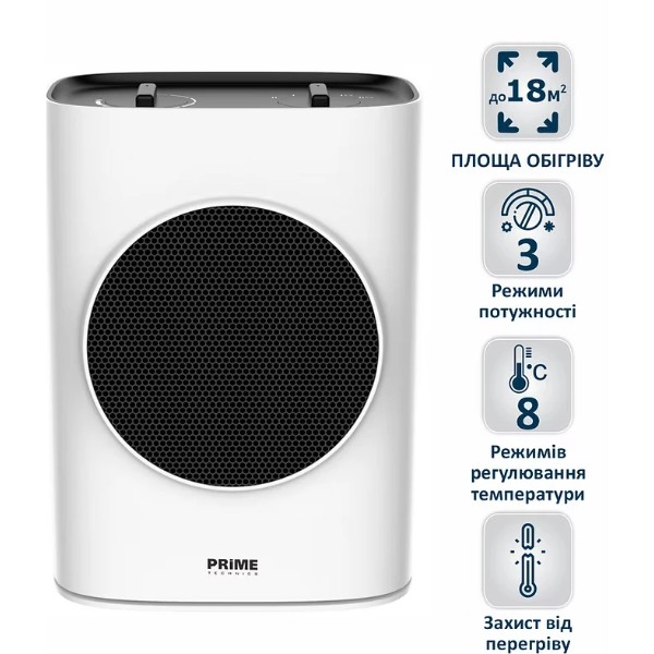 Фото - Тепловентилятор Prime Technics HFC 1809 WL