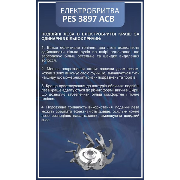 Фото - Бритва Prime Technics PES 3897 ACB
