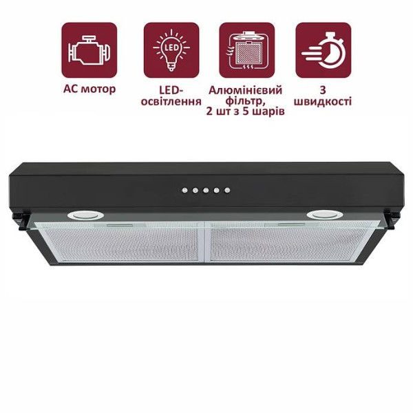 Фото - Вытяжка традиционная Prime Technics PVCO 3860 BG