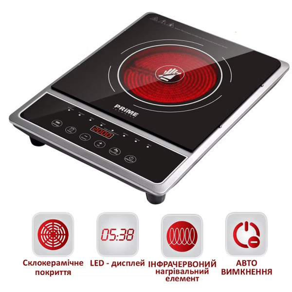 Фото - Плита електрична настільна Prime Technics PHC 2019 GB